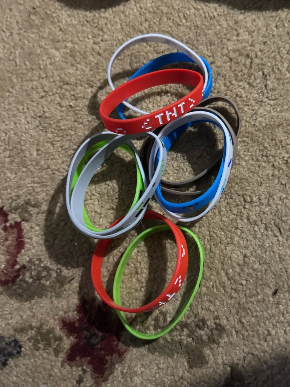 Bundle of 12 Minecraft bracelets